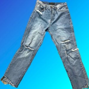 DSTLD LA distressed boyfriend jeans